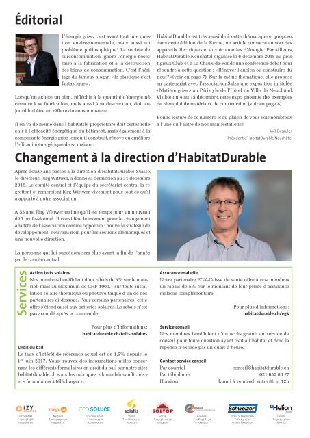 HabitatDurable 49 - décembre 2018