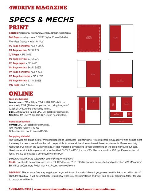 2019 4WDrive Canada Media Kit