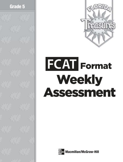 Weekly assessment Grade 5 Weekly assessment Grade 5
