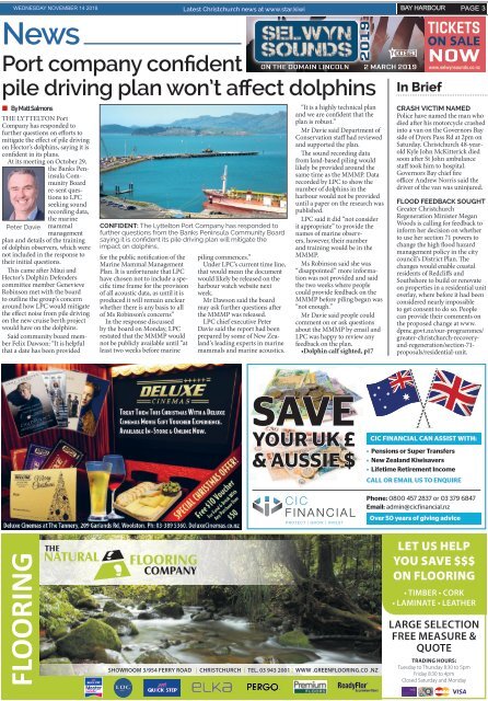 Bay Harbour: November 14, 2018