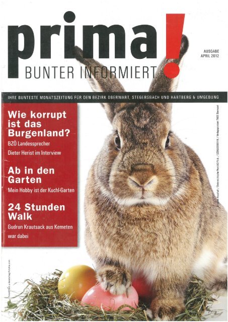 prima! Magazin - Ausgabe April 2012