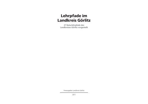 Lehrpfade im Landkreis Görlitz