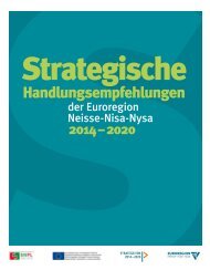 Strategische Handlungsempfehlungen der Euroregion Neisse (D)