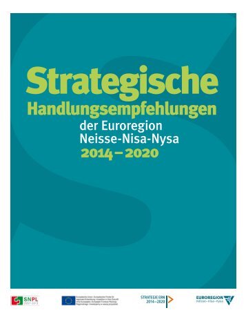 Strategische Handlungsempfehlungen der Euroregion Neisse (D)