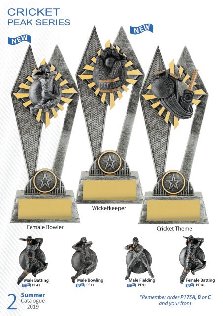 Summer Trophies for Distinction 2019