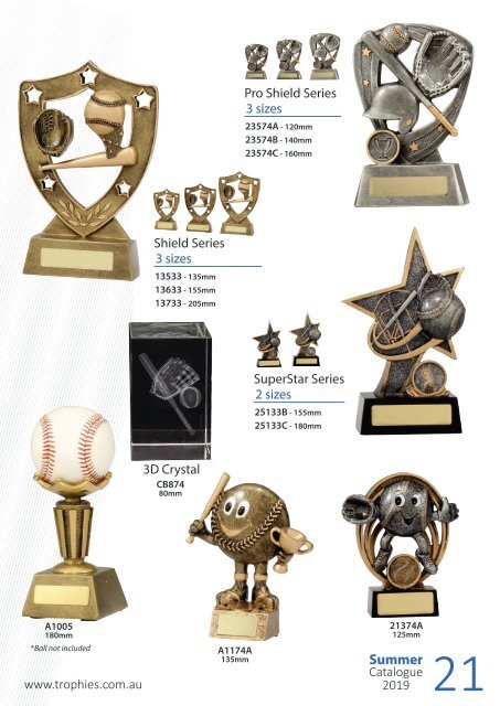 Summer Trophies for Distinction 2019