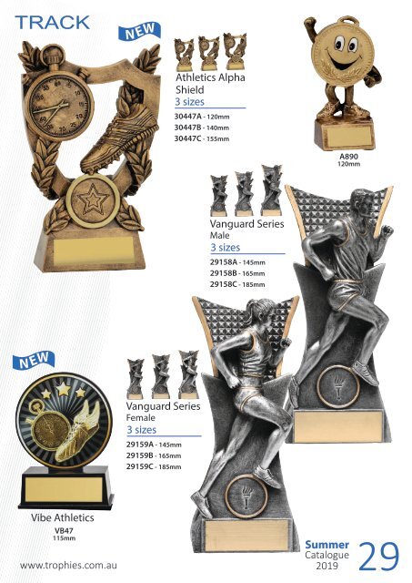 Summer Trophies for Distinction 2019