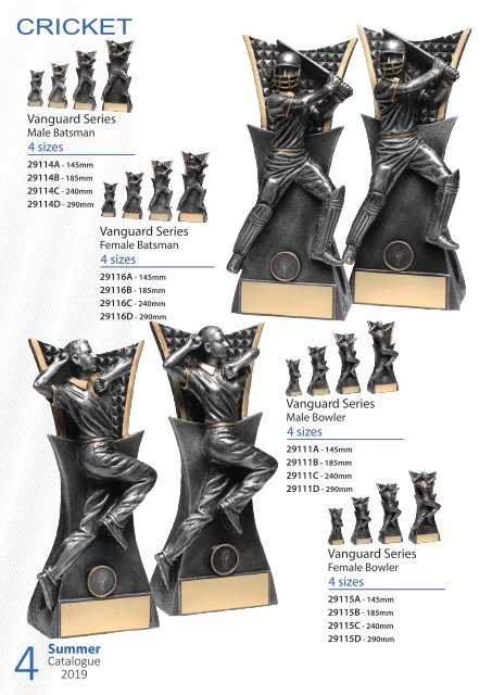 Summer Trophies for Distinction 2019