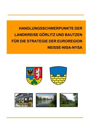 Handlungsschwerpunkte der Landkreise Görlitz und Bautzen (D)