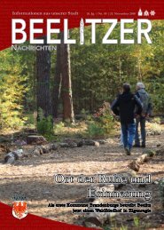 Beelitzer Nachrichten - November 2018