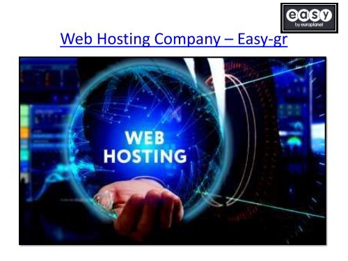 How to Choose the Right Web Hosting Company