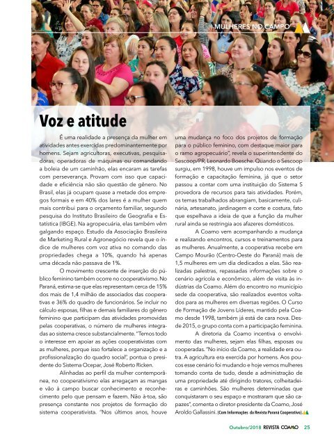 Revista COAMO - Edição 485 - Outubro/2018