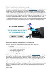 Fix HP Printer Offline Issue for Effortless Printing