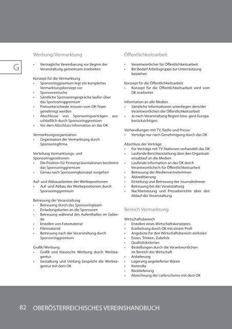 Das oberösterreichische Vereinshandbuch