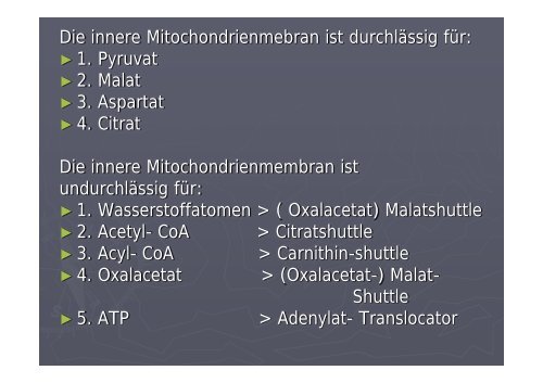 malat-aspartat-shuttle - Biochemie Trainingscamp