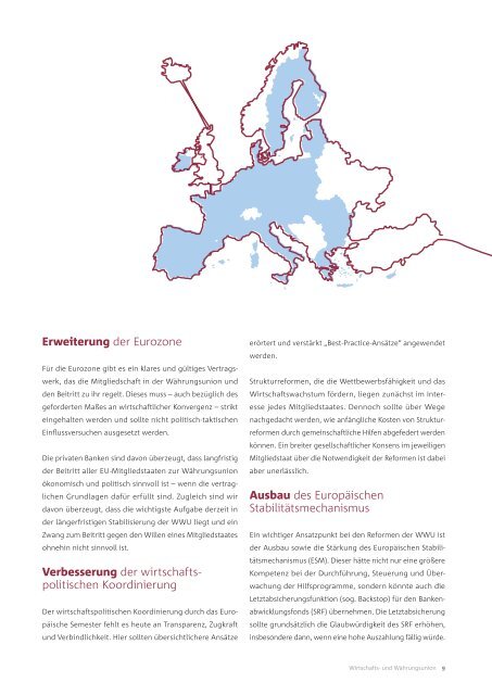 Europa voranbringen - ein leistungsfähiger Binnenmarkt für Bürger, Unternehmen und Banken