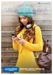 Handybörse Magazin Herbst / Winter 2018