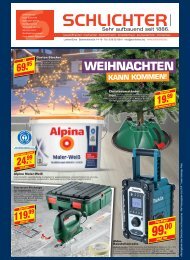 Weihnachten kann kommen