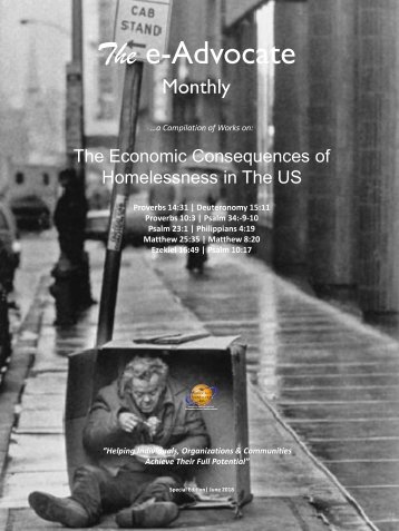 The Economic Consequences of Homelessness in The US