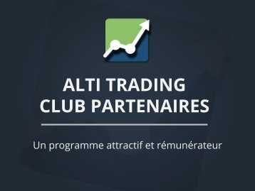 ALTI TRADING - Club Partenaires