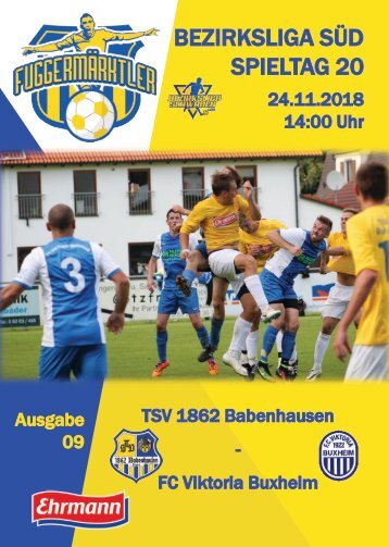 20181124 Fuggermärktler TSV 1862 Babenhausen – FC Viktoria Buxheim