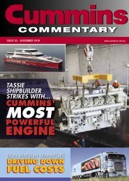 Cummins Commentary Issue 52