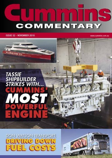 Cummins Commentary Issue 52