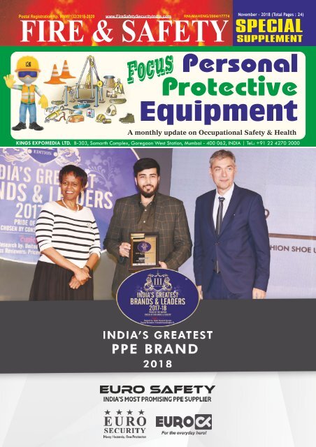 Focus Personal Protective Equipment November 2018