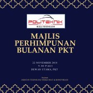 PERHIMPUNAN BULANAN PKT NOV18