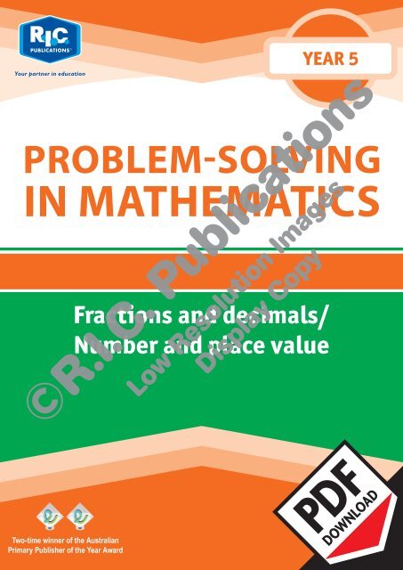 comparing decimals year 5 problem solving