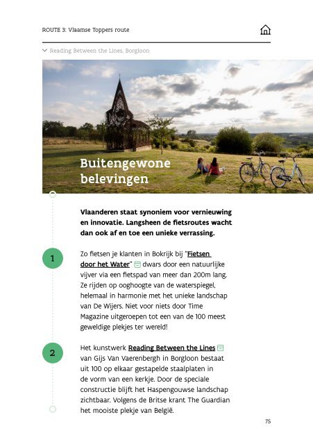 Fietsvakanties in Vlaanderen