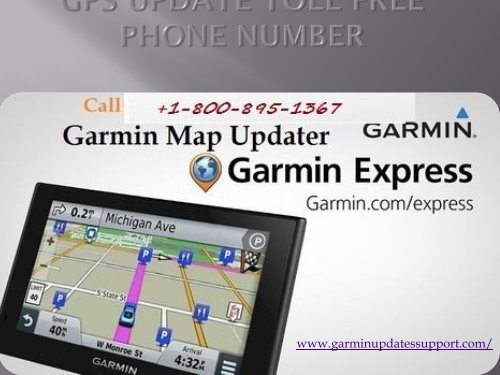 1-800-895-1367   Garmin GPS Update Toll Free Phone