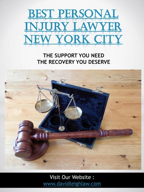 Best Personal Injury Lawyer New York City