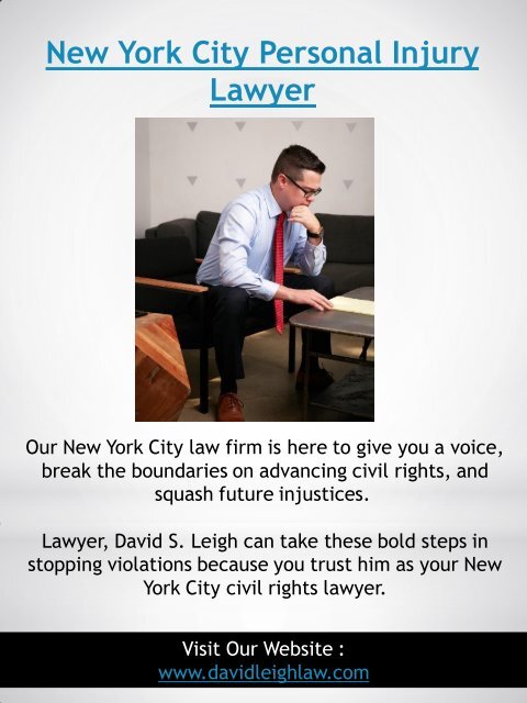 Best Personal Injury Lawyer New York City