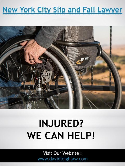 Best Personal Injury Lawyer New York City