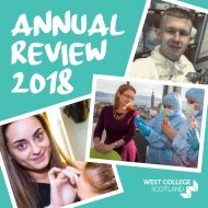 West College Scotland's - Annual Review 2018 