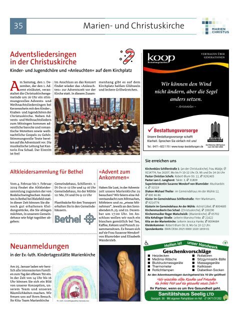 Auf Kurs, Ausgabe November 2018