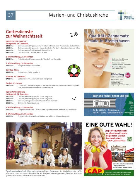 Auf Kurs, Ausgabe November 2018