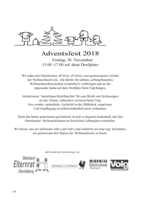 Ottebächler 209 November 2018