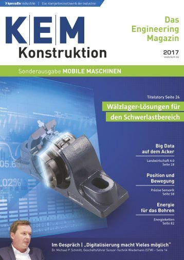 KEM Konstruktion Mobile Maschinen 2017