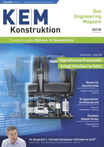 KEM Konstruktion Bühnen- & Showtechnik 2018