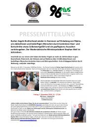 Pressemitteilung Barber Angels_Hannover 96plus_Dezember 2018