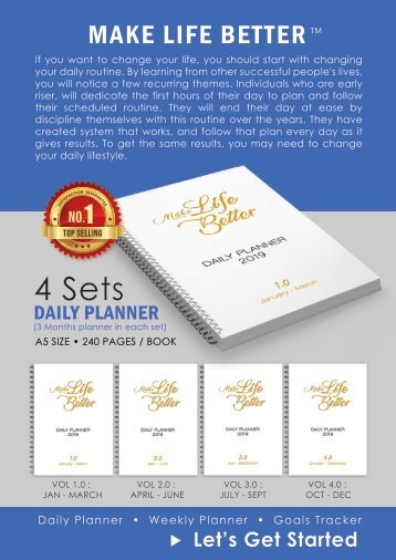 PLANNER 2019