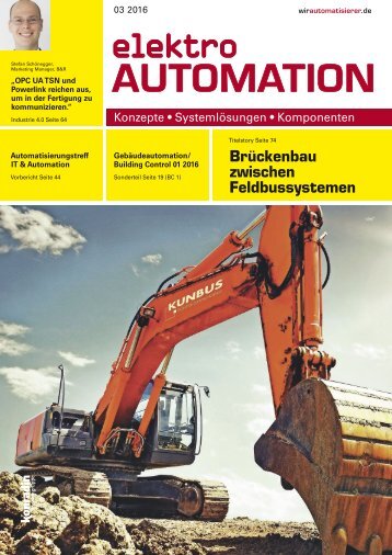 elektro AUTOMATION 03.2016