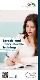 Sprachenprogramm 1. Halbjahr 2019 | Auslandsgesellschaft.de gGmbH