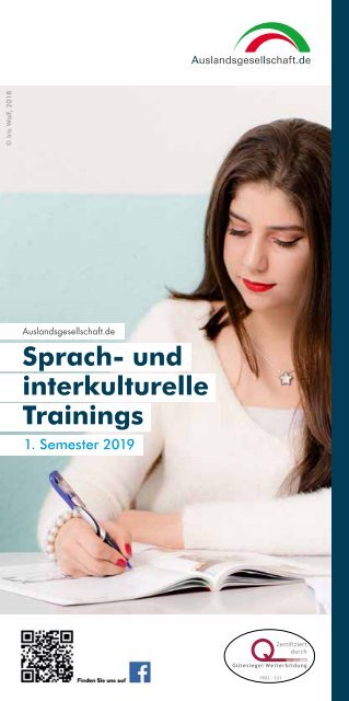 Sprachenprogramm 1. Halbjahr 2019 | Auslandsgesellschaft.de gGmbH