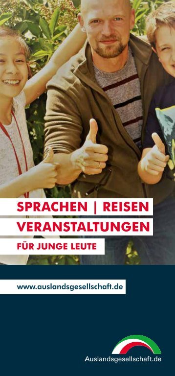 Auslandsgesellschaft.de | Sprachen, Seminare und Austauschangebote für junge Leute