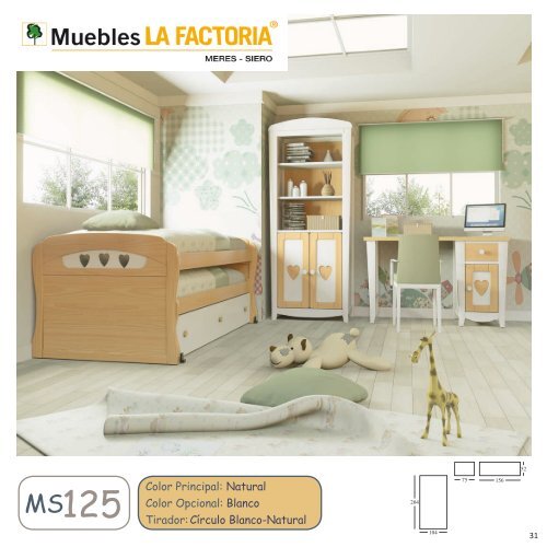 Catalogo de Habitaciones infantiles Nidos, Camas y Cunas 