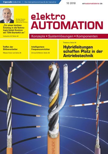 elektro AUTOMATION 10.2018