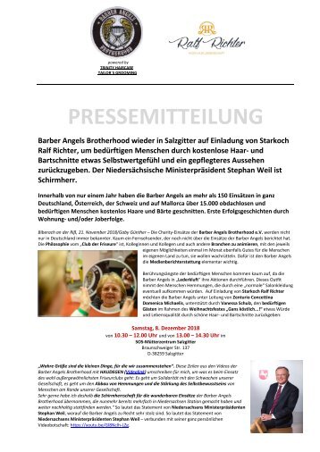 Pressemitteilung Barber Angels_Salzgitter_Dezember 2018